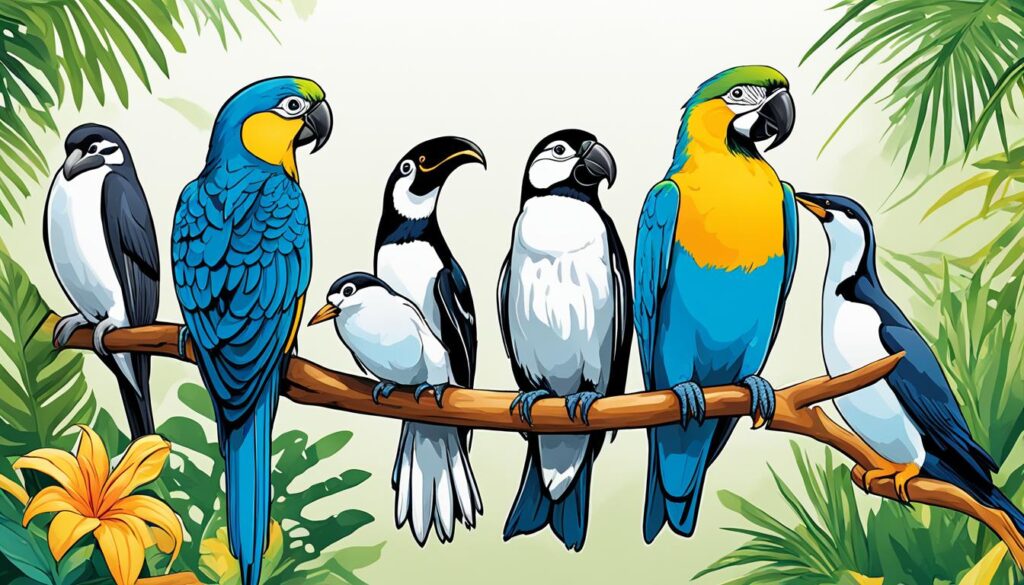 Conheça as Aves Exóticas: da Arara Azul ao Pinguim